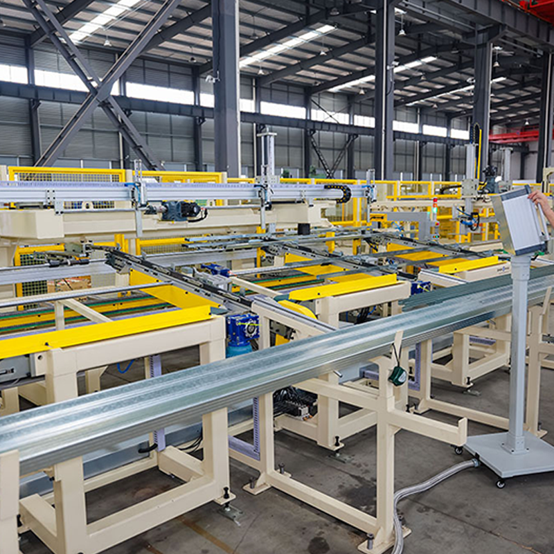 เครื่องบรรจุโปรไฟล์โลหะอัตโนมัติ